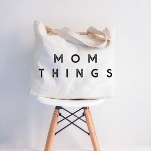 ✨ 3 items for 15% off bundle ✨ Extra large “mom things” tote bag